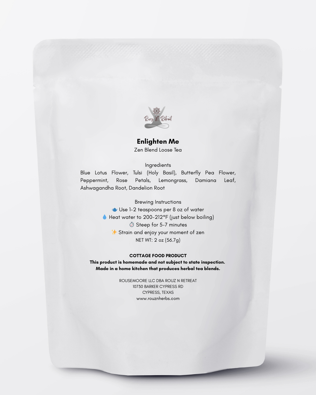 Enlighten Me - Zen Blend Herbal Tea