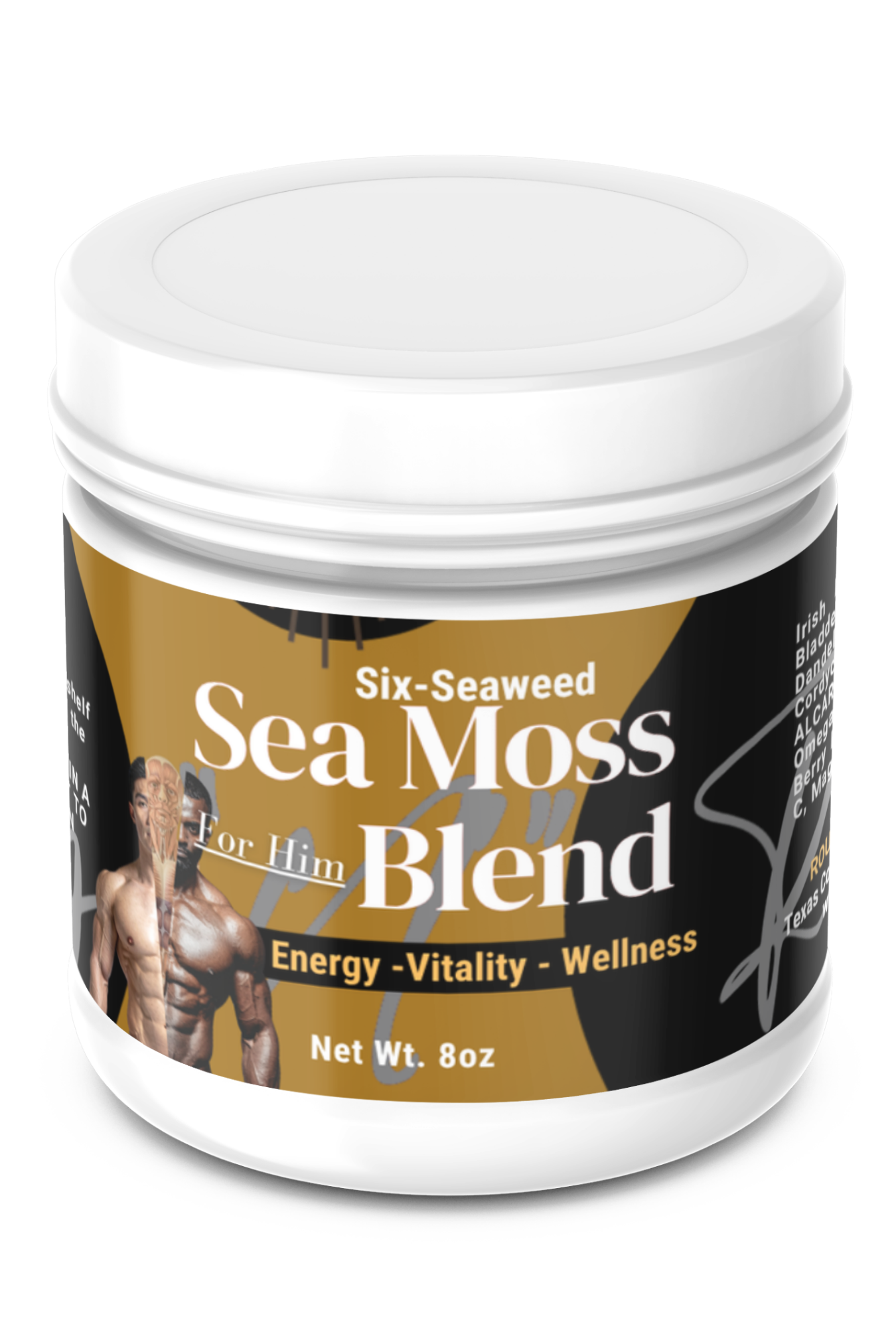Six Seaweed Blend Sea Moss - For Him